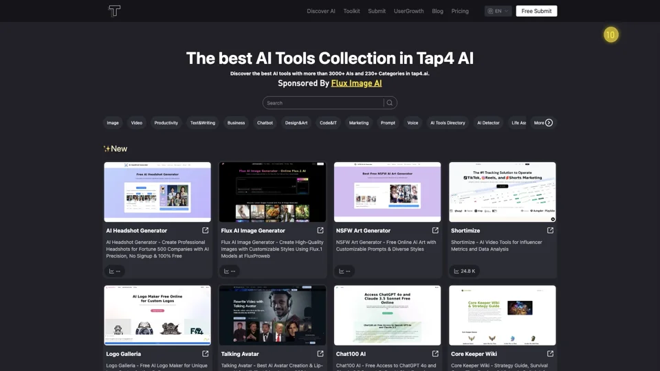 Tap4 AI - Discover the Best AI Tools in One Place