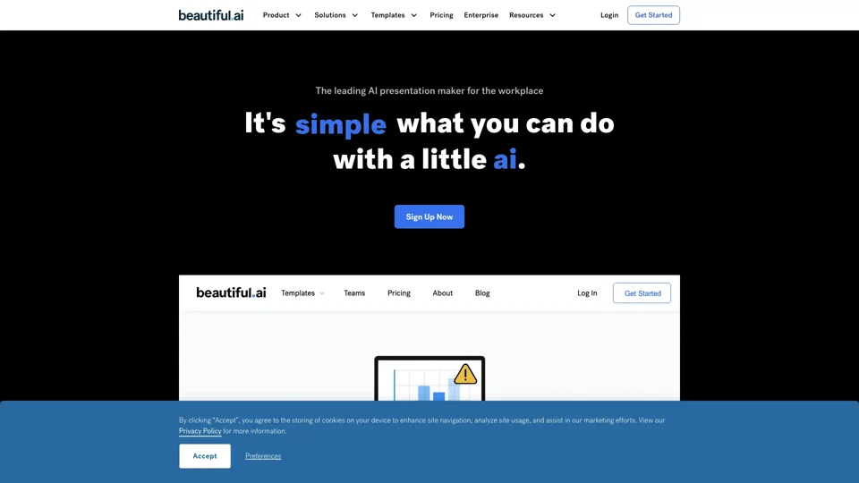 AI Presentation Maker | Make it Beautiful with Beautiful.ai