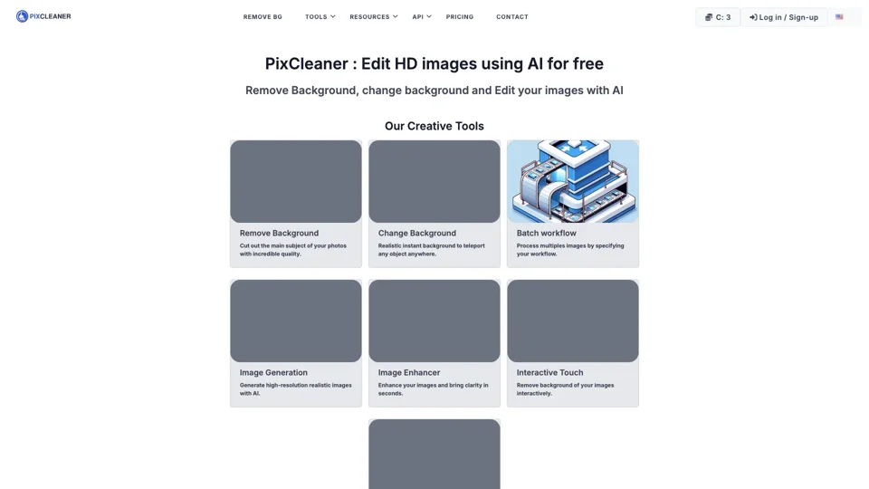 Pixcleaner - Free AI Image Editing: Remove and  Change background in HD