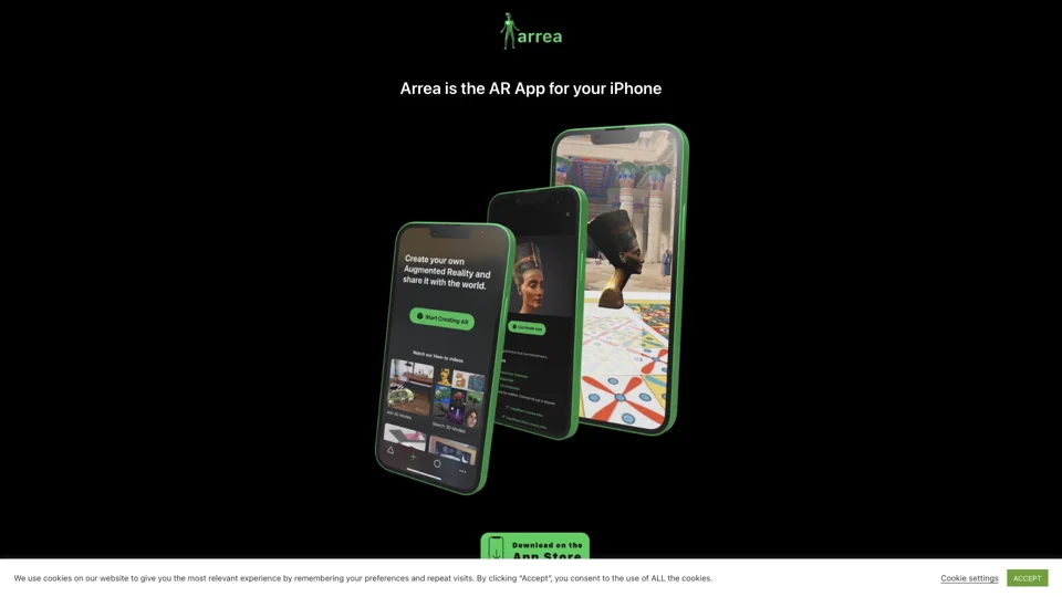 Arrea is the AR App for your iPhone - Arrea - The AR App