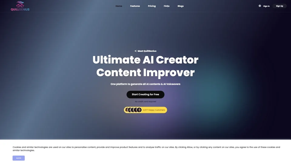 QuillGenius- Ultimate AI Content Generator