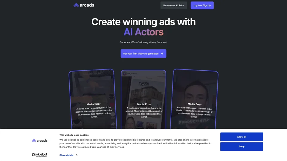 Arcads - Create AI Video Ads