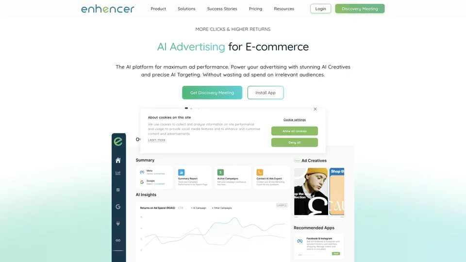 AI Advertising | Facebook & Google Ads for E-commerce and Shopify