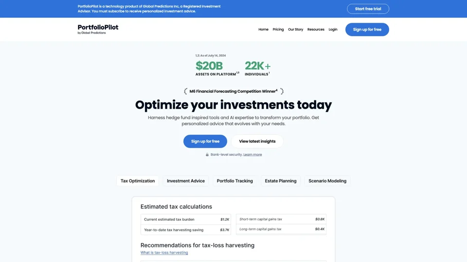 PortfolioPilot: Your Personal AI Financial Advisor