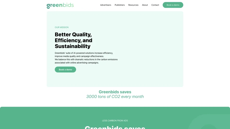 Greenbids - Less carbon from Ads