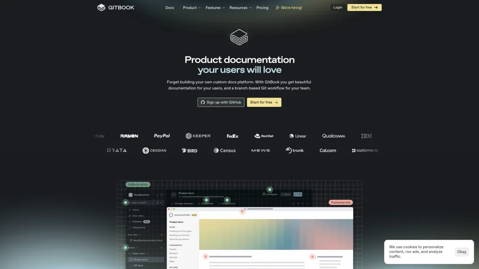 GitBook – Build product documentation your users will love