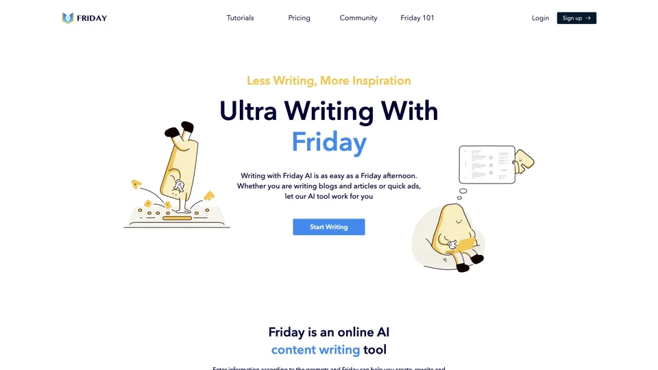 HeyFriday - Ultimate AI Writer