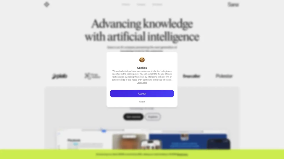 AI tools for human knowledge | Sana